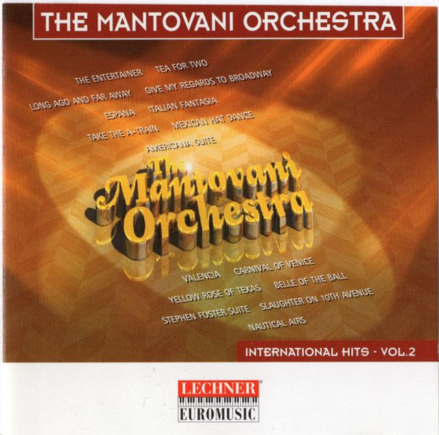 The Mantovani Orchestra ‎– International Hits Vol.2 Audio CD