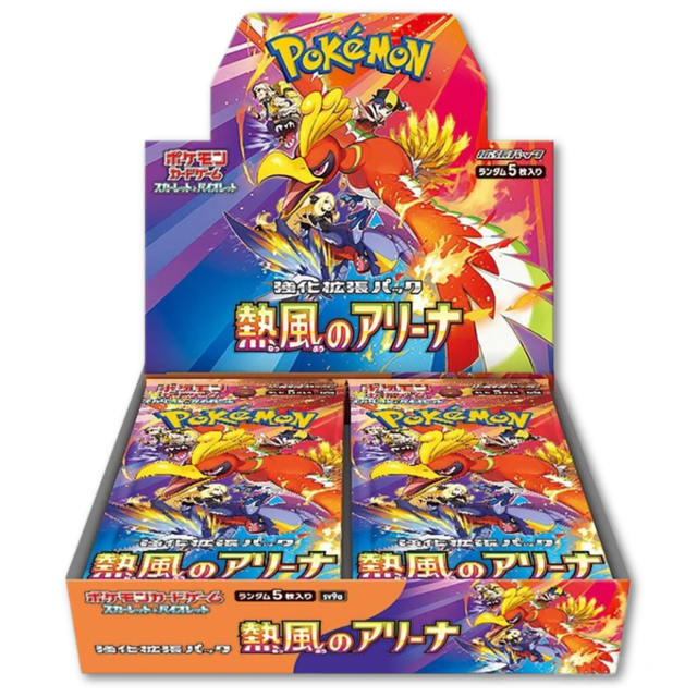 Pokémon TCG: Heat Wave Arena Booster Box (sv9a) Japanese