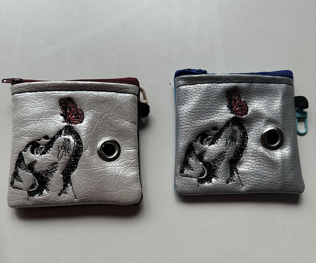 Poo Bags - with dispenser -Labrador and Butterfly