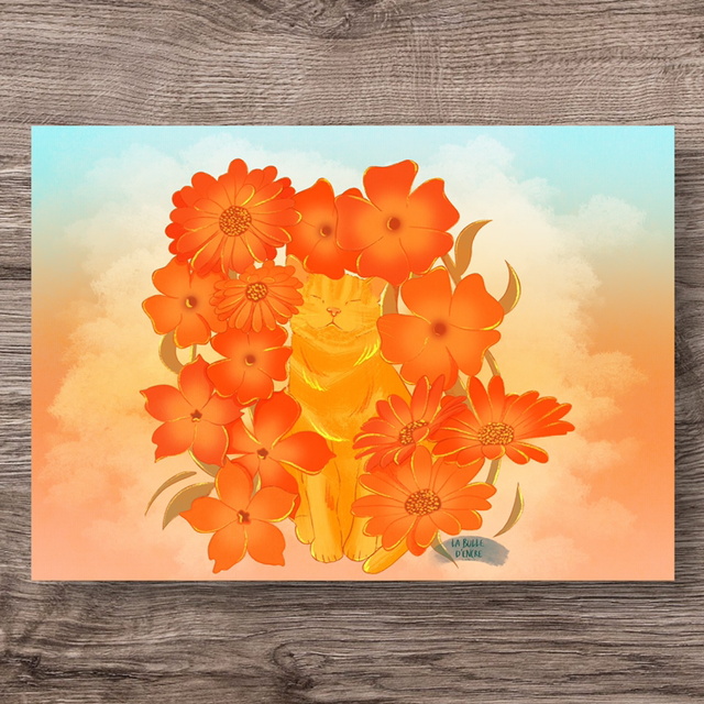 Illustration « printemps » A4