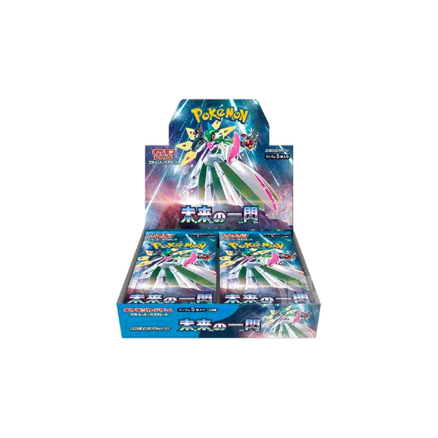 Japanese Booster Box &quot;Future Flash&quot; Set sv4M Display- Pokémon Jap 