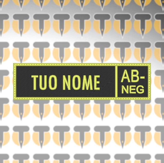 Patch Nominativa - Rh AB -