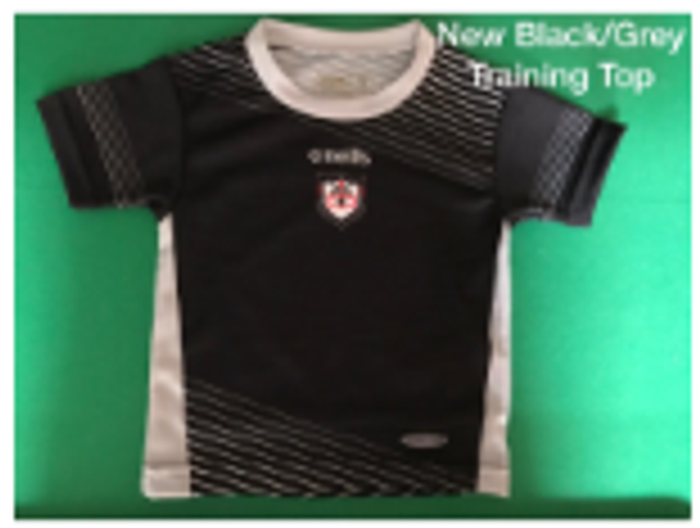 Training Top Black Grey