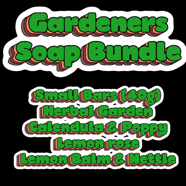 Gardeners Soap Bundle  (Small) 
