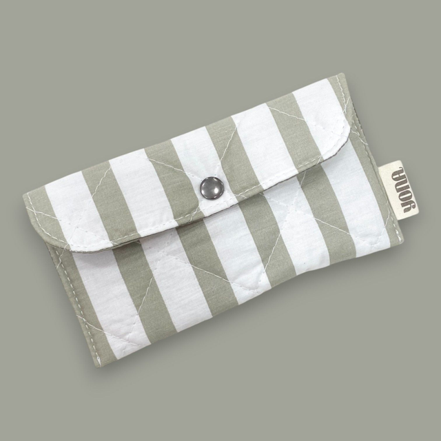 Lulu Rayée Large Kaki