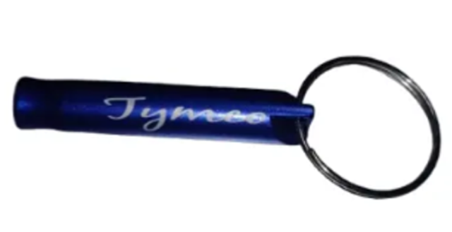 Sifflet S.O.S. Personnalisable à Accrocher aux Clés