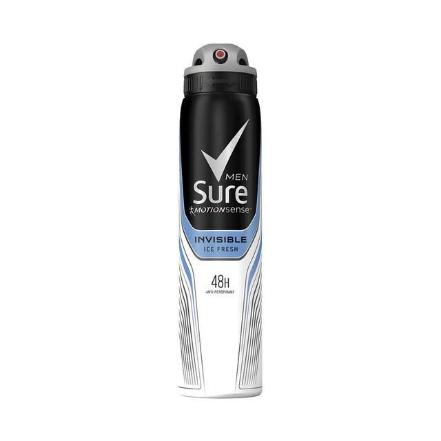 Sure Men Anti-Perspirant Aerosol Invisible Ice Fresh