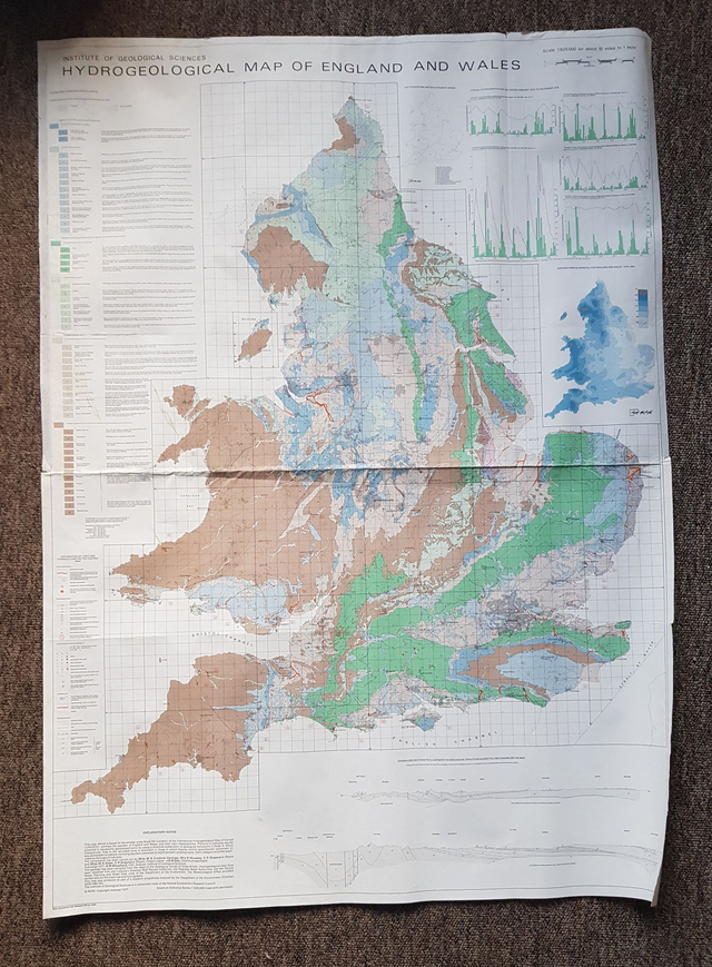 Hydrogeological Map of England and Wales