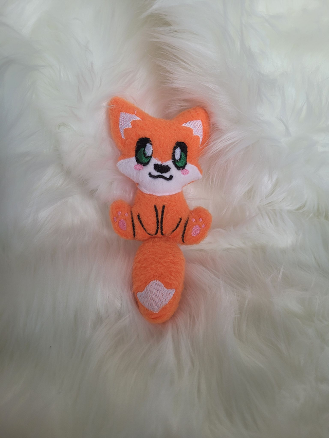 Little happy fox