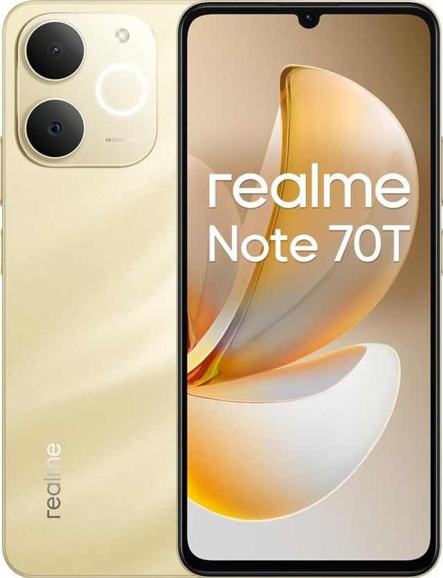 Realme Note 70T – 4 Go / 64 Go – Beach Gold (1)