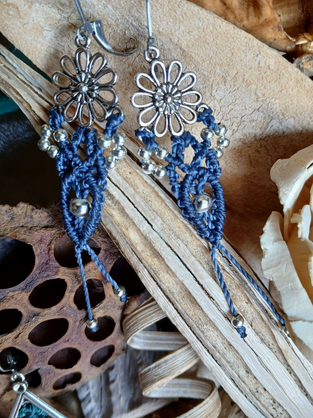 Boucles d&#039;oreilles fleur
