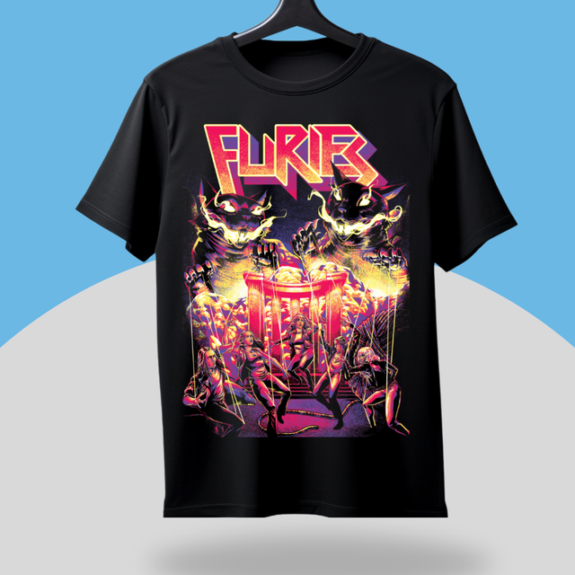 Purrfect New Furies Tee – Preorder Meow! Furry Tale