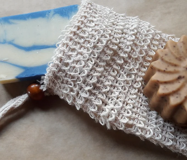 SAC A SAVON EN SISAL NATUREL