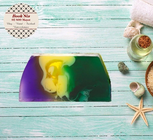 Savon glycérine " Man paradise ( notes d'épice et de fleur ) "