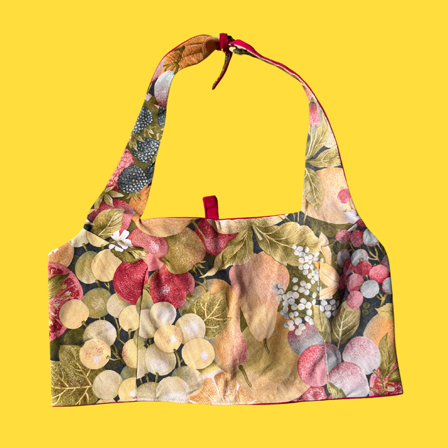 Crop top reversible "Nature morte" - M 
