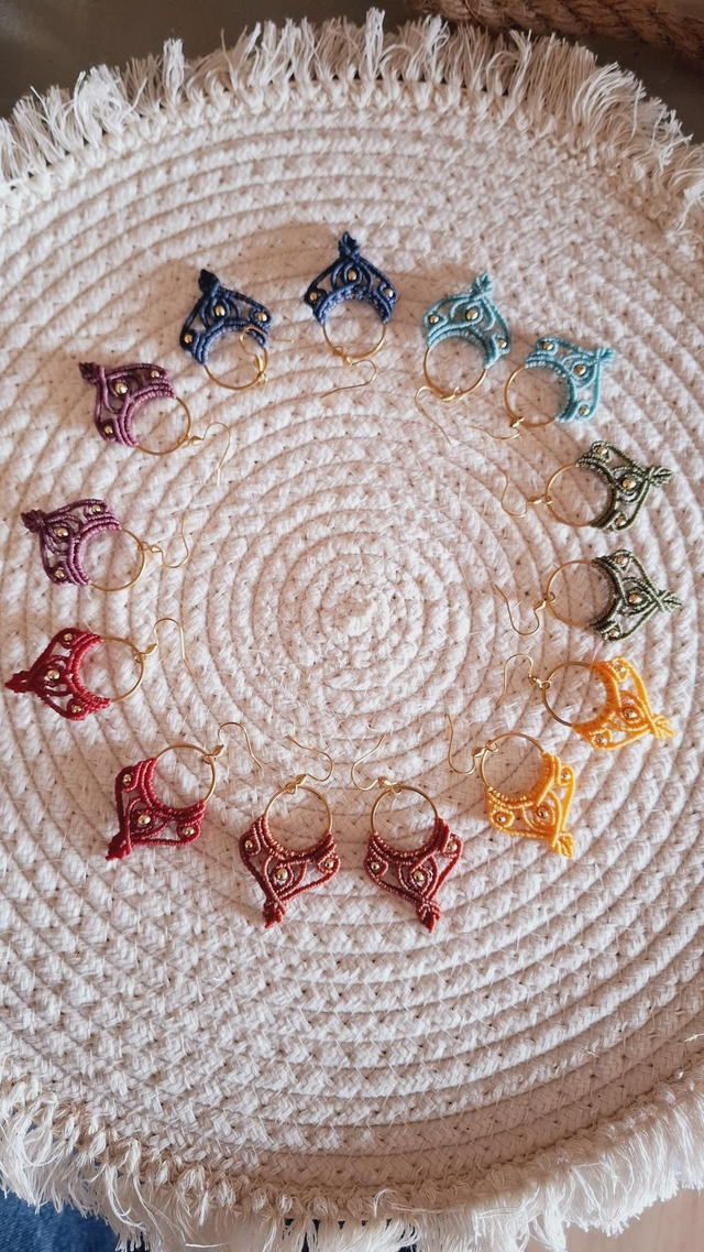 Boucles d'oreille "Sirius"