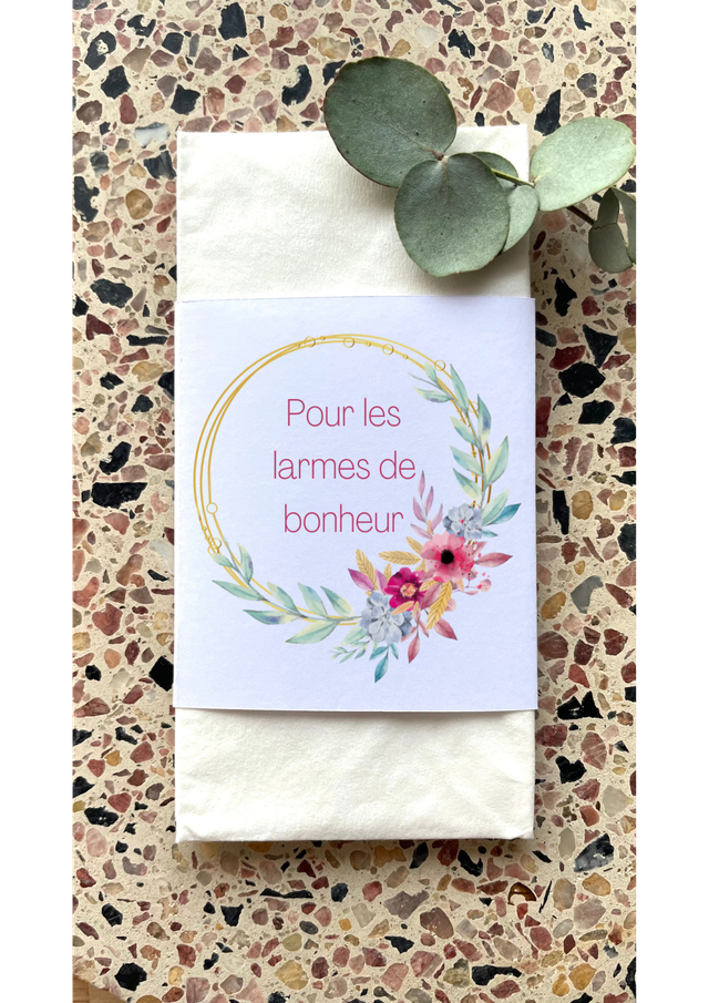 Étui à mouchoir &quot;Claudie&quot; - Personnalisable