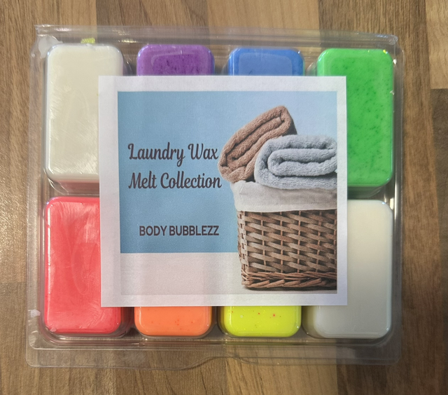 Laundry wax melt selection 