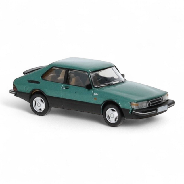Saab 900 Turbo (1986) PCX87 metallic green 1:87