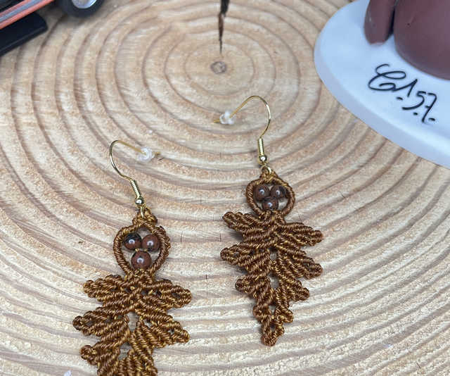 Boucles d’oreilles feuilles 