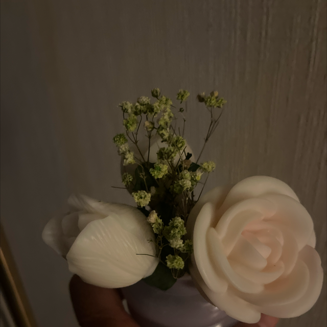 Mini bouquet parfumé à la pivoine 