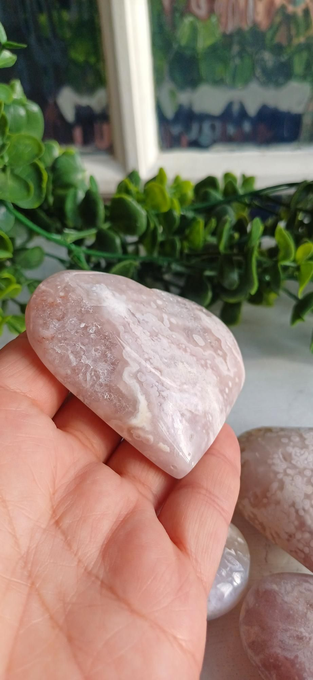 Pink Amethyst Heart no. 4