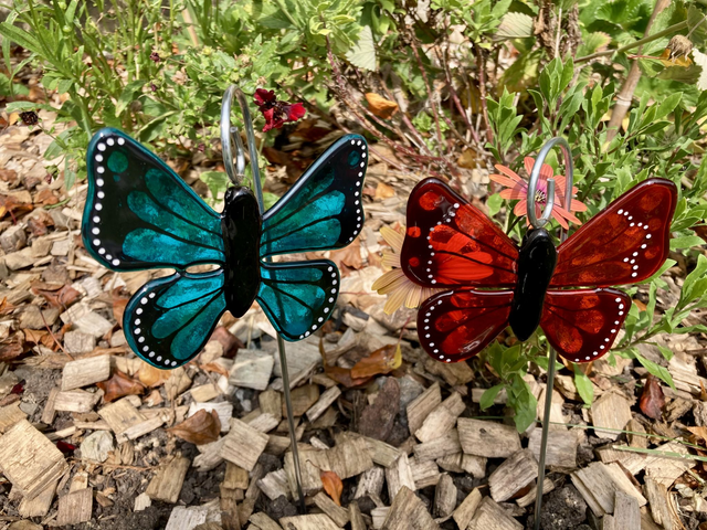 Butterfly sun catcher 