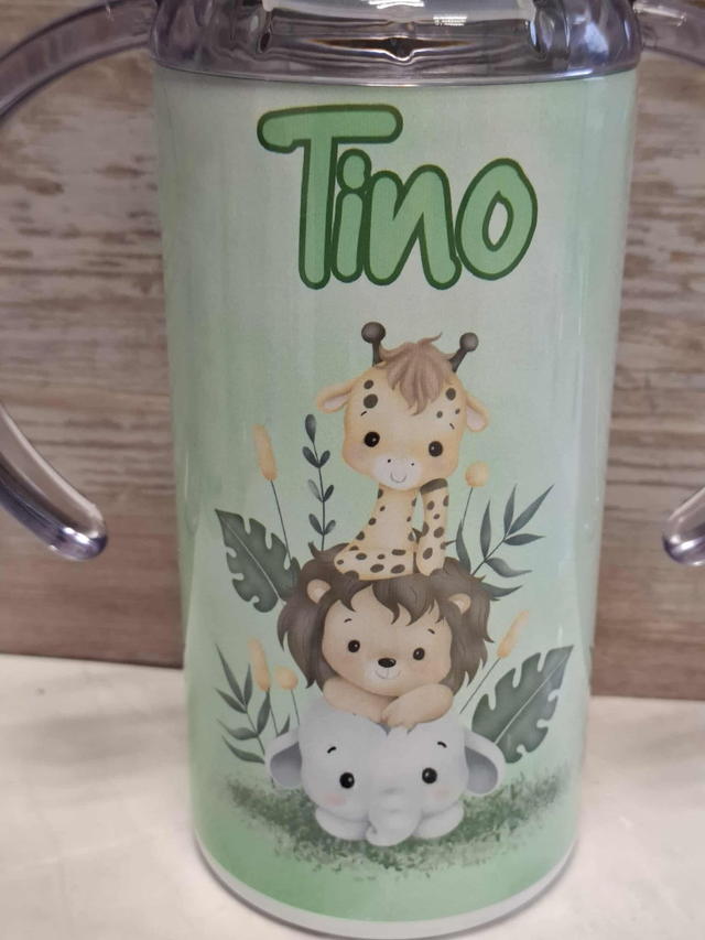 Verre évolutif animaux de la jungle