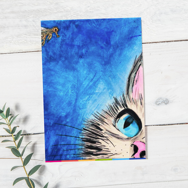 Kat | Ansichtkaart A6 