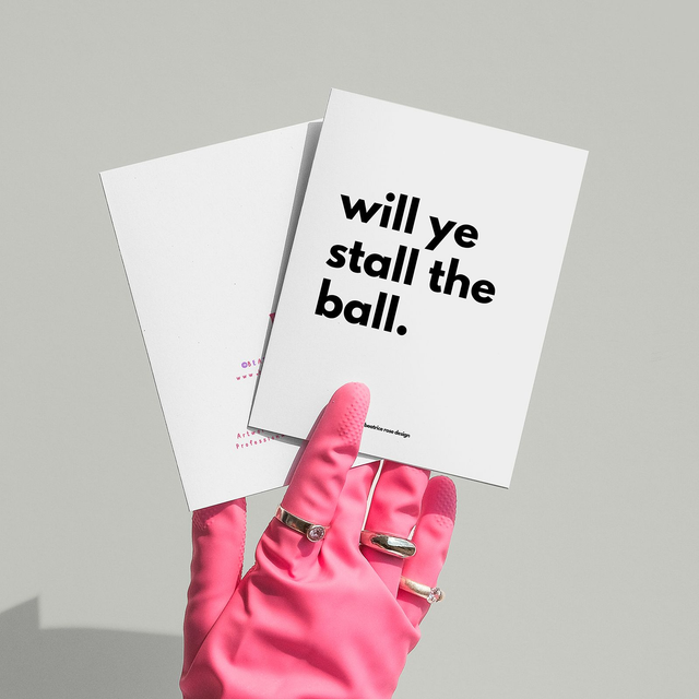 "Will Ye Stall The Ball" (A6)