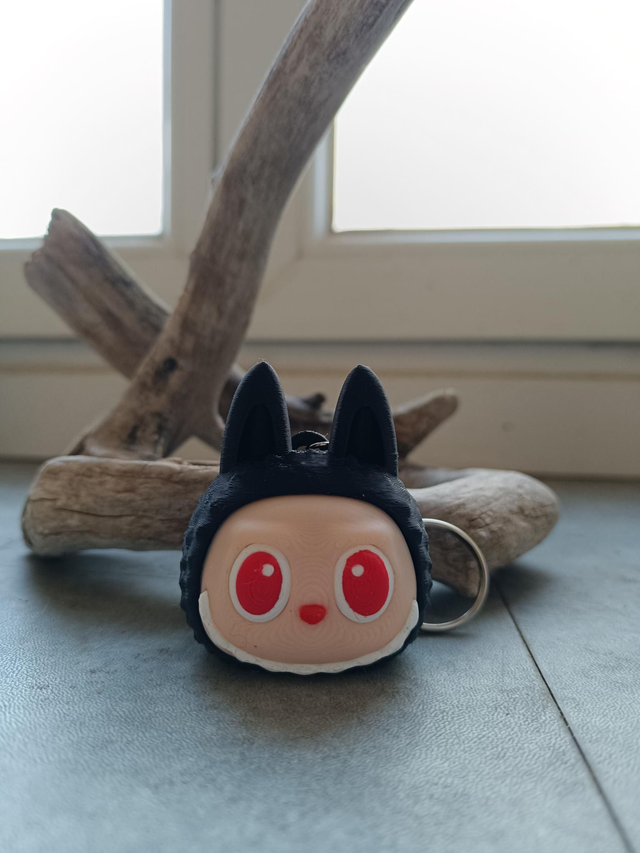 Porte-clé Labubu – Fanart – 5 cm