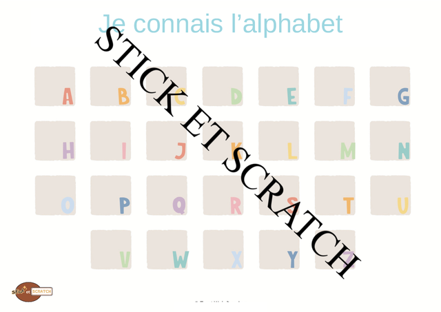 Mettre les lettres dans l'ordre