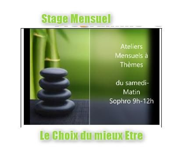 Mensuel  Sophrologie  de 3h