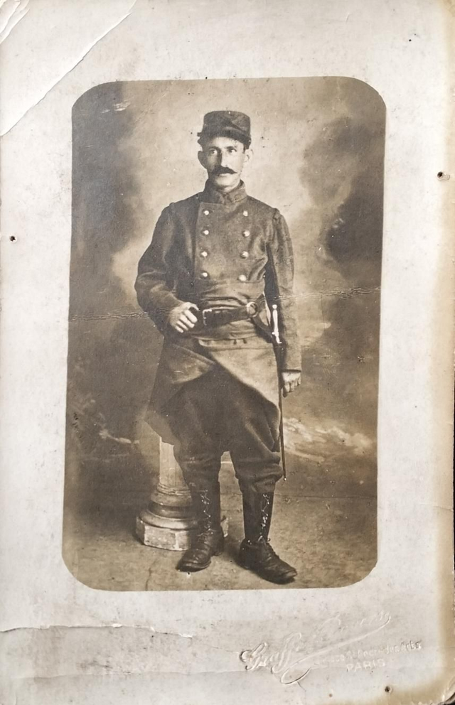 CPA photographie militaria WW1