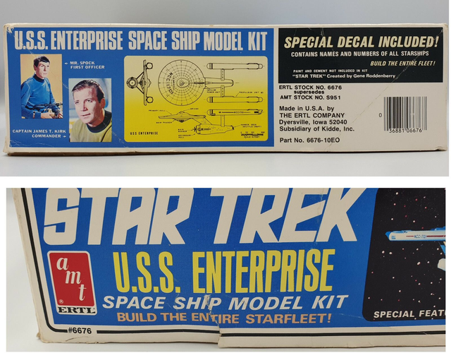 U.S.S. Enterprise 1701 model kit