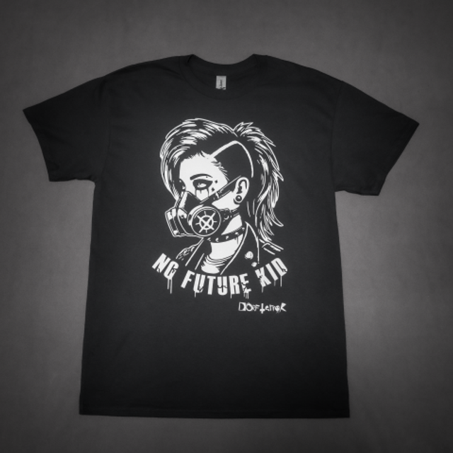 No Future Kid Shirt schwarz