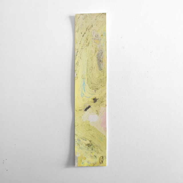 Marque-page Suminagachi