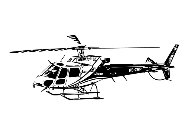 Ecureuil H125 Aufkleber