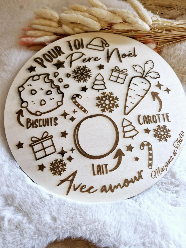 Assiette du Père Noël