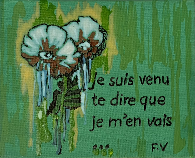 Magnet «  Je suis venu te dire «  Gainsbourg 