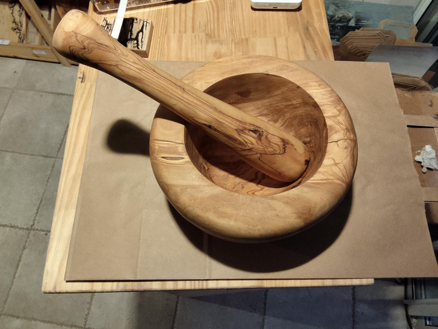 Mortier pilon GT olivier 