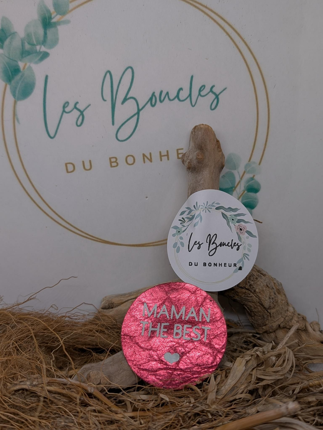 Broche personnalisée Moon Maman 