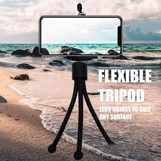 Premium Flexible Tripod Tough and Durable Mount or Holder for Smartphones Camera