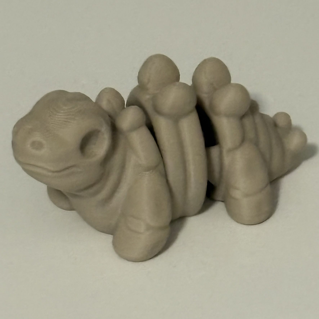 3D Printed Stegosaurus Skeleton Dinosaur