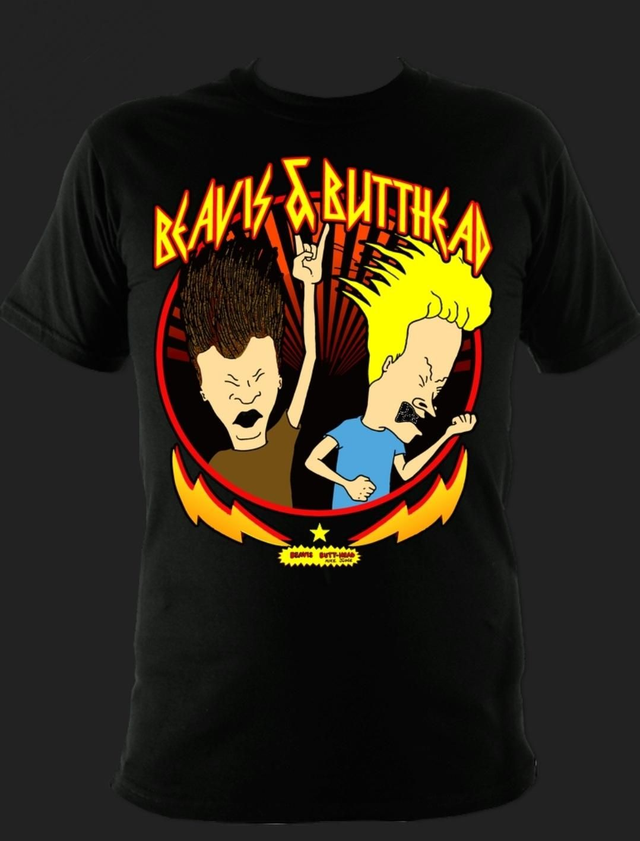 Beavis And Butt-Head Metal T-shirt