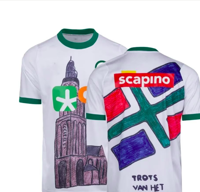 Fanshirt FC Groningen Trots van het Noorden