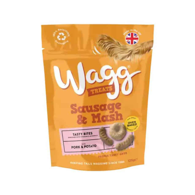 Wagg Dog Treats Sausage &amp; Mash Tasty Bites