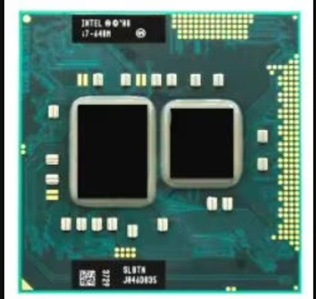 Intel Core i7 640m 2,8 GHz met Socket PG 988