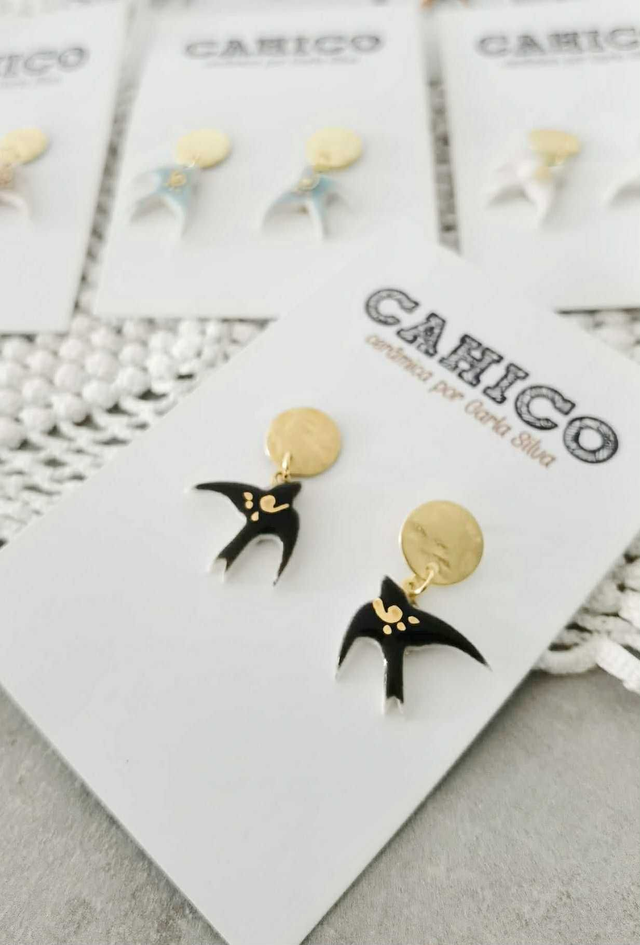 "Andorinhas" Brincos Médios / Medium Earings