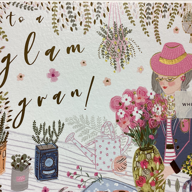 Birthday Relative Gran - Glam Gran WF